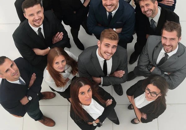 Nahaufnahme. professionelles Großunternehmen-Team . — Stockfoto