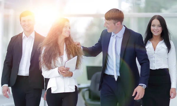 Group of happy young business people — Stock Photo, Image