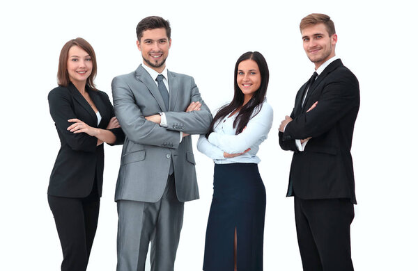 Группа деловых людей.
