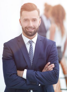 işadamı office arka plan üzerinde.
