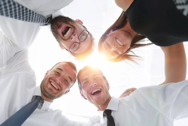 Closeup.bottom view.successful business people — Stock Photo, Image