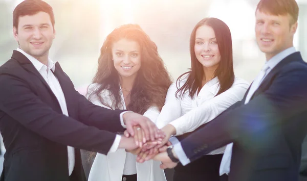 Equipe de negócios para cooperar no trabalho na empresa . — Fotografia de Stock