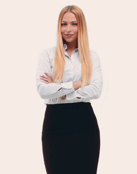 Pełny rozwój. Executive business woman. — Zdjęcie stockowe