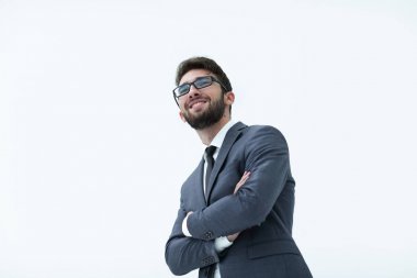 Düşünceli yakışıklı adam başını kaldırdı.