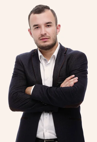 Retrato de homens de negócios sorridentes  . — Fotografia de Stock