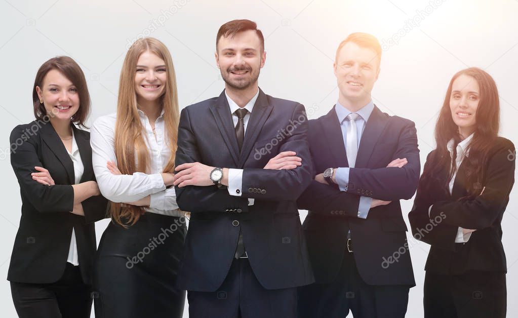 portrait of a professional office staff
