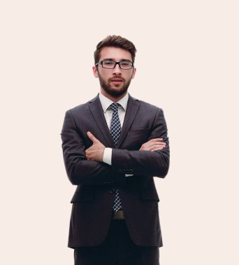 Başarılı bir iş adamı tam büyüme dikey