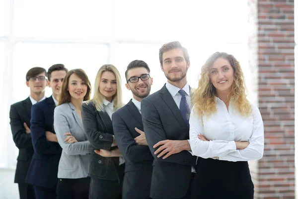 Retrato del equipo empresarial seguro — Foto de Stock