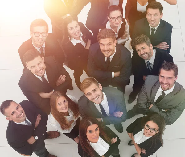 Closeup. professional large business team . — Stock Photo, Image