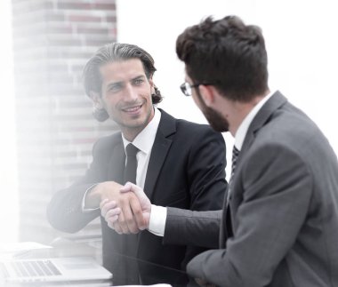 arka plan görüntüsü .colleagues tokalaşırken