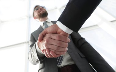 Müvekkille etkili pazarlıklar. İş konsepti fotoğrafı.