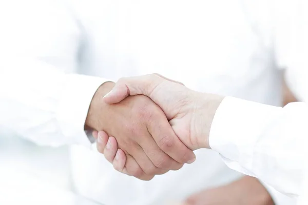 Detail business handshake. — Stock fotografie