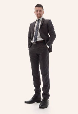 Alt görünümü. başarılı bir iş adamı