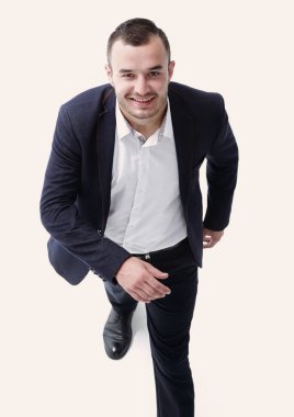 tam growth.top başarılı bir iş adamı görünümünü ileri gider.