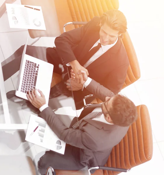 Two employers working in the team — Stock Photo, Image