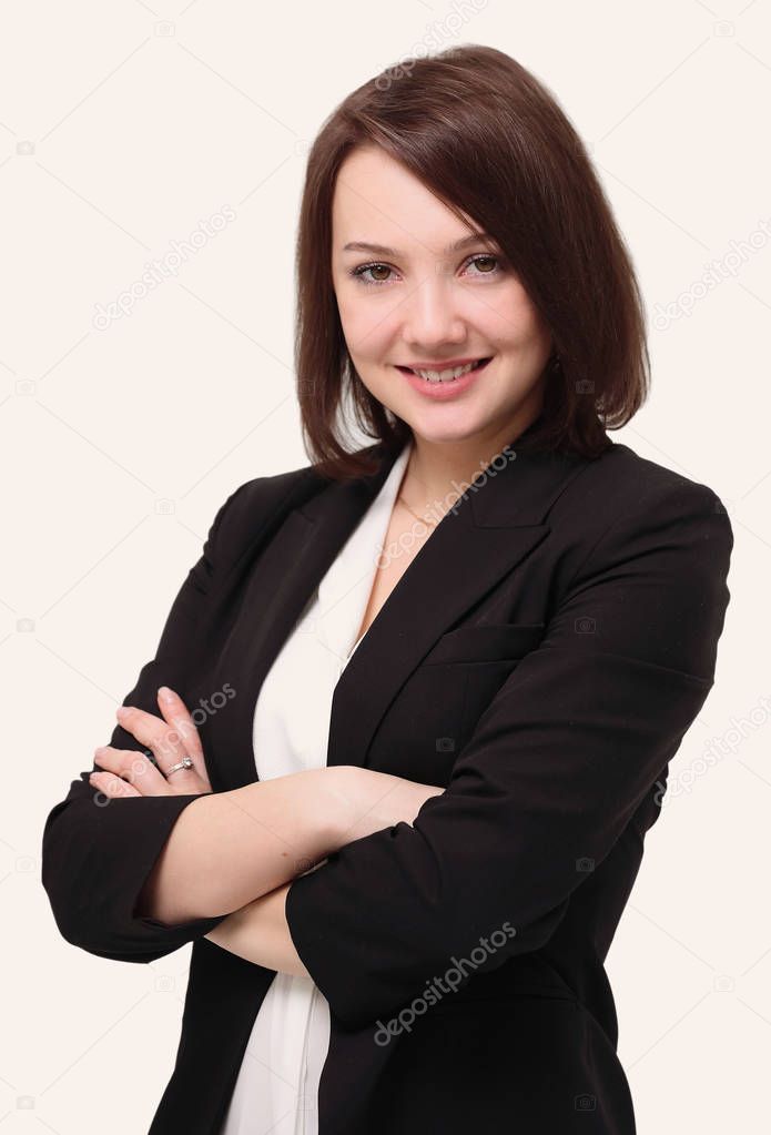 portrait of successful business woman.