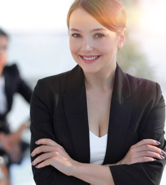 Kendine güvenen modern iş kadını