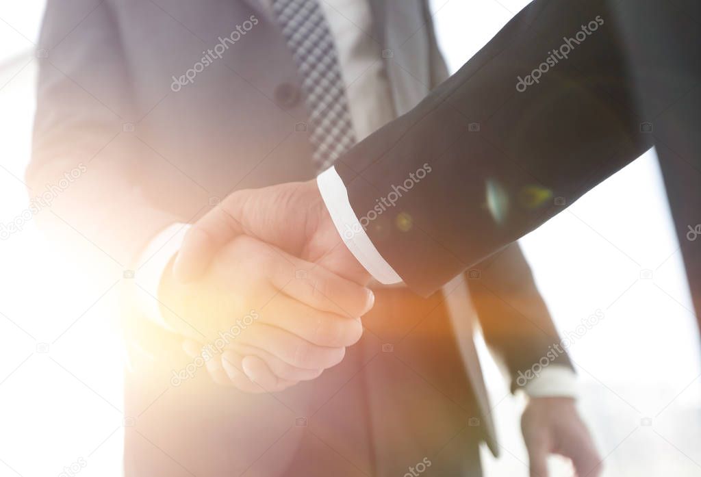 Effective negotiation with client. Business concept photo.