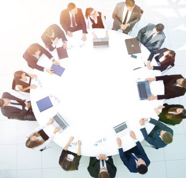şirket hissedarları top.meeting görünümünden 
