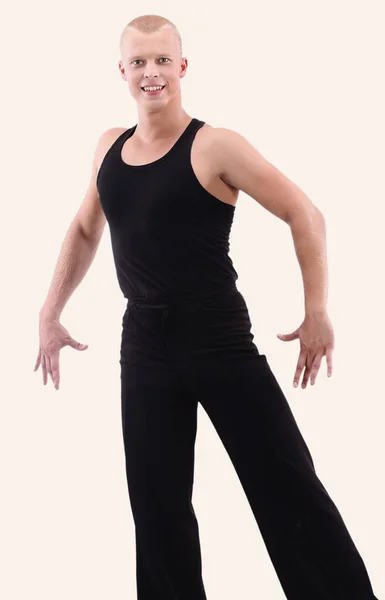 Man Dancer ballroom dancing. Portrait of a dancer — Stock Photo, Image