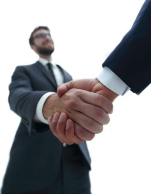 İş hayatında başarı kavramı - ortakların tokalaşması