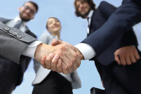 Handshake.the business concetto di partenariato — Foto Stock