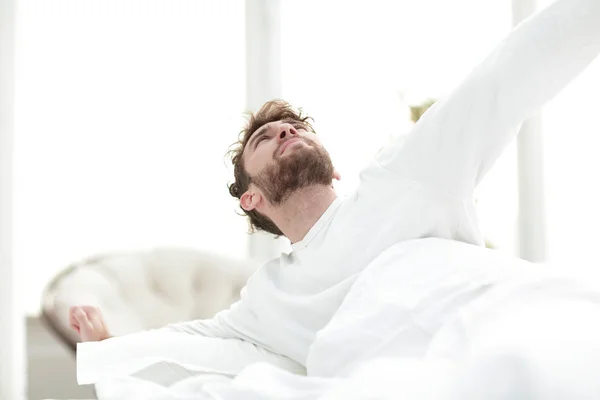 Closeup.background imagem de homens em pijama — Fotografia de Stock