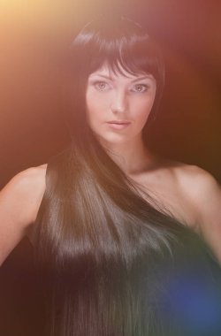 Güzel kadın Spa modeli.