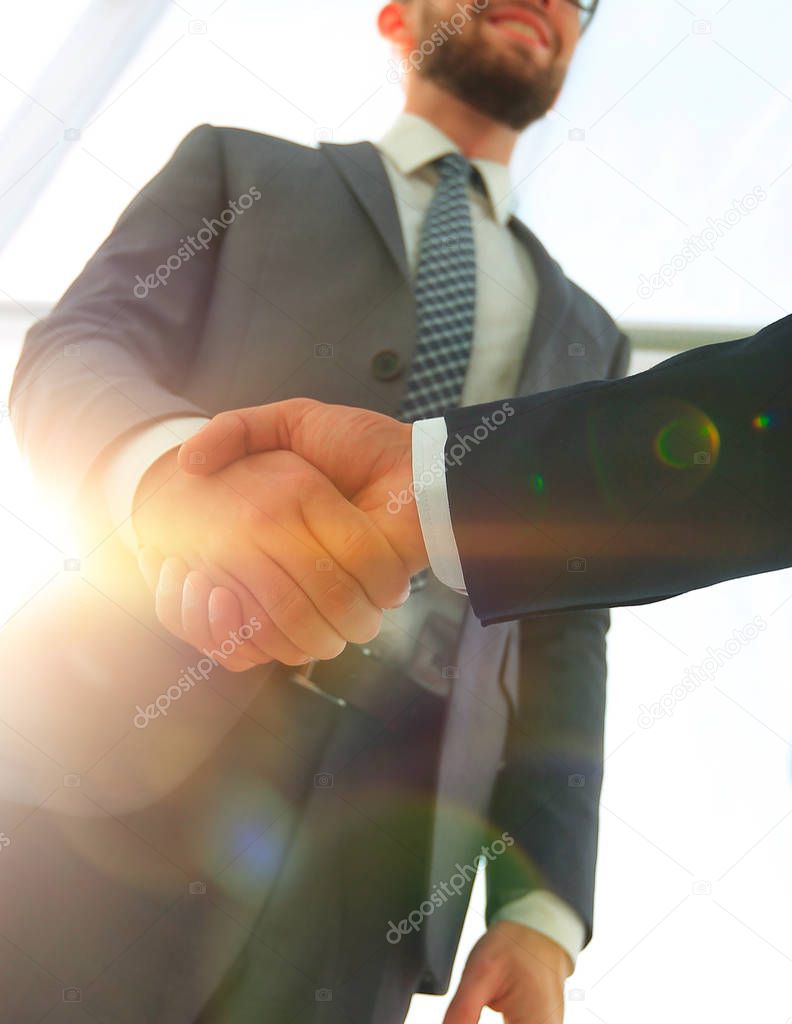 Effective negotiation with client. Business concept photo.