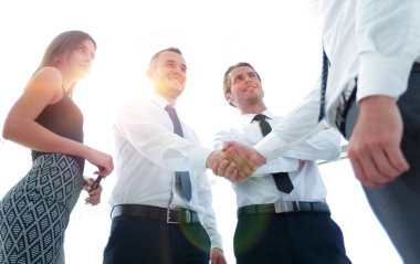 alt view.handshake iş arkadaşları.