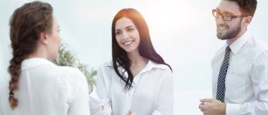 şirket çalışanları ofiste Close-Up.