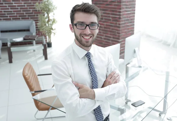 Retrato de um potencial empregado — Fotografia de Stock