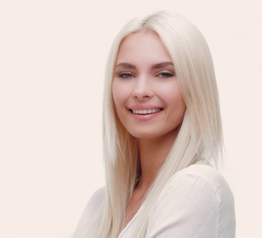 Kendinden emin genç bir kadının portresi..