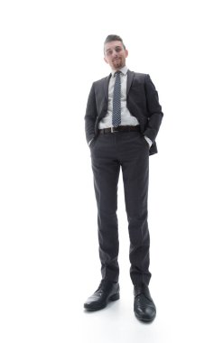 Alt görünümü. başarılı bir iş adamı