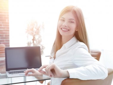 Kameraya bakarak arka view.female Yardımcısı.