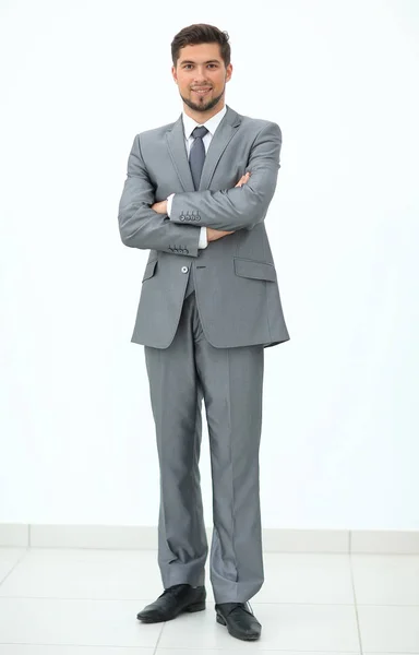 Retrato de empresário confiante. — Fotografia de Stock