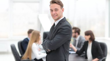 Uygulayıcı iş takım arka plan üzerinde