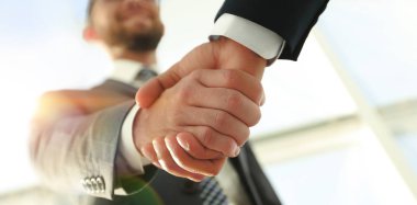 Müvekkille etkili pazarlıklar. İş konsepti fotoğrafı.