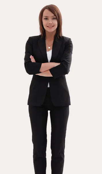 Retrato de uma mulher de negócios moderna confiante . — Fotografia de Stock