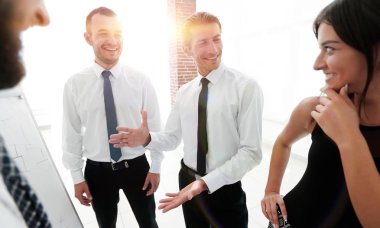 yaratıcı iş ekibi yakın çekim