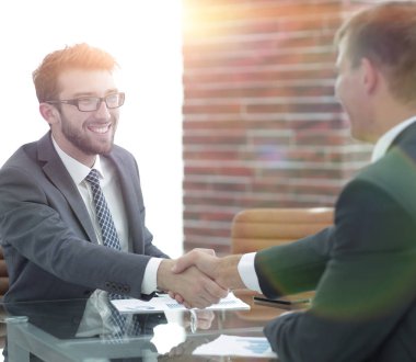 hoş geldiniz ve karşılıklı iş ortakları