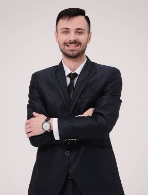 Önünüzdeki katlanmış silah ile üst düzey Yöneticisi