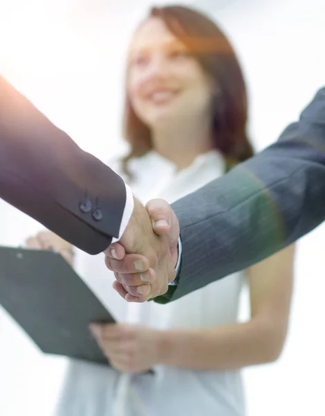 Closeup.handshake de los empresarios —  Fotos de Stock