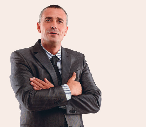 портрет успешного бизнесмена.
