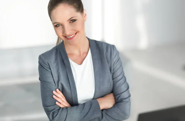 Portret van een moderne zakenvrouw — Stockfoto