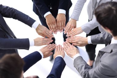 purpose.closeup kavramı. eller iş takım