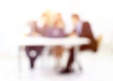 iş geçmişi. iş takım bulanık görüntü