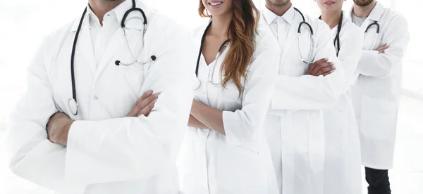 Professional team of doctors therapists — Stock Photo, Image