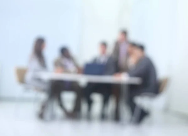 Blurred image of business team.business background — Stock Photo, Image