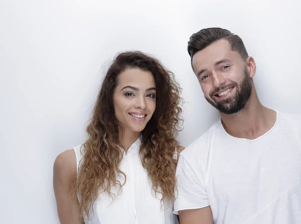 Retrato de una pareja joven — Foto de Stock